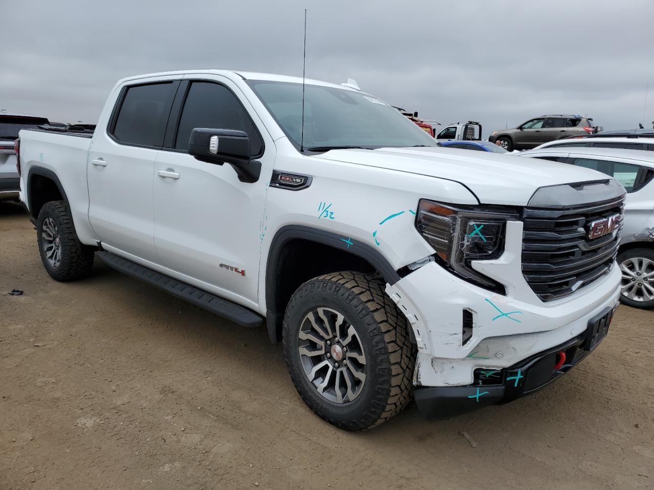 2022 GMC SIERRA K1500 AT4 VIN:3GTPUEEL8NG663998