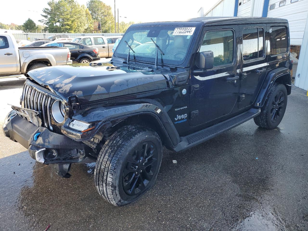 2022 JEEP WRANGLER UNLIMITED SAHARA 4XE VIN:1C4JJXP61NW277801
