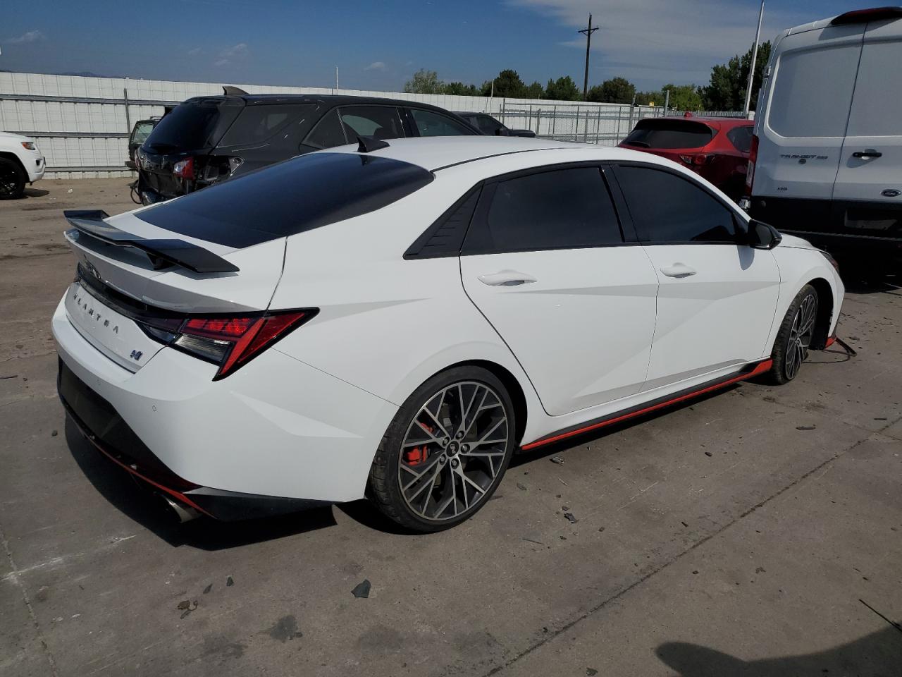 2022 HYUNDAI ELANTRA N  VIN:KMHLW4AK2NU005943