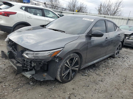 2022 NISSAN SENTRA SR VIN:3N1AB8DV9NY293643