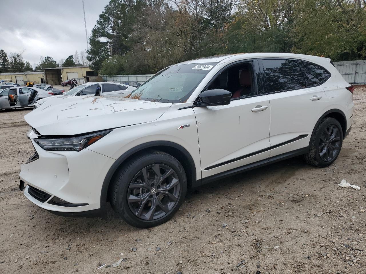 2022 ACURA MDX A-SPEC VIN:5J8YE1H06NL036930