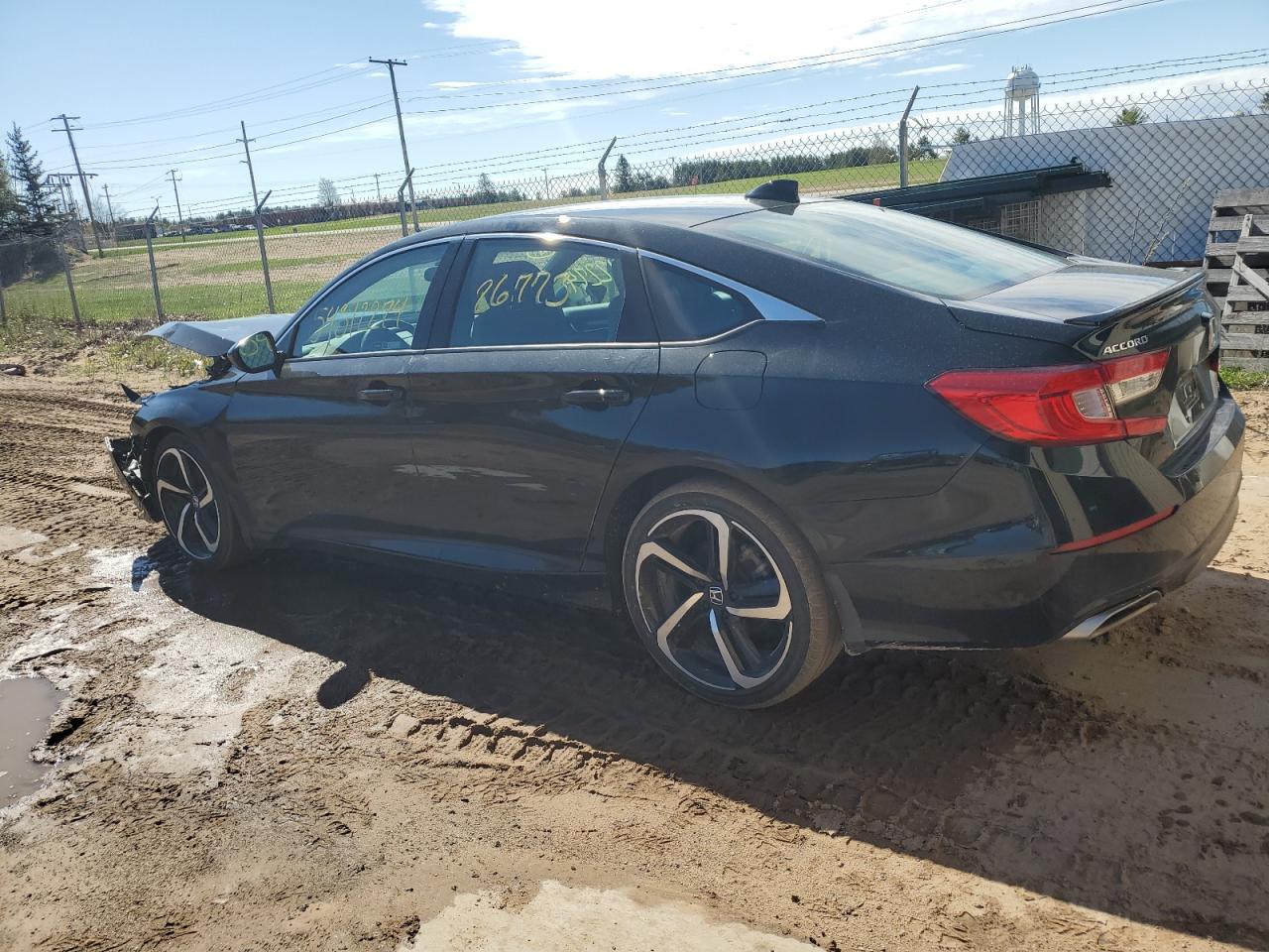 2022 HONDA ACCORD SPORT VIN:1HGCV1F35NA101995
