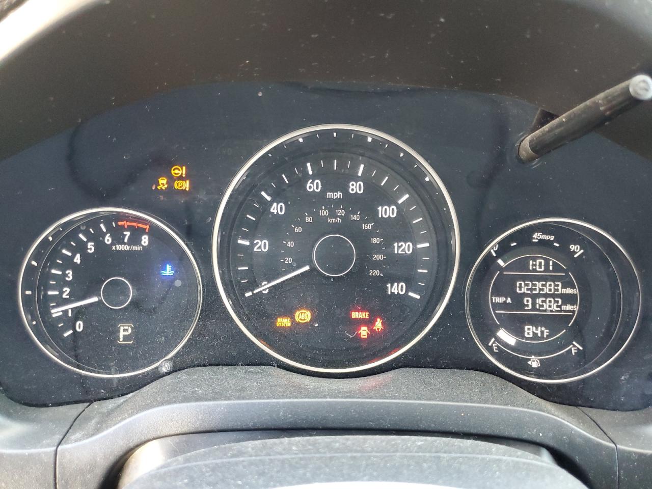 2022 HONDA HR-V LX VIN:3CZRU5H30NM737236