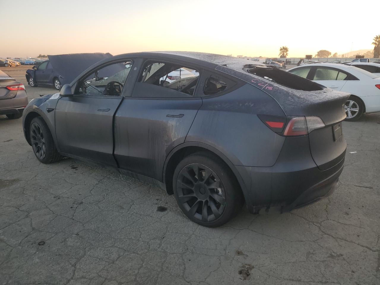 2024 TESLA MODEL Y  VIN:7SAYGDEE4RA223599