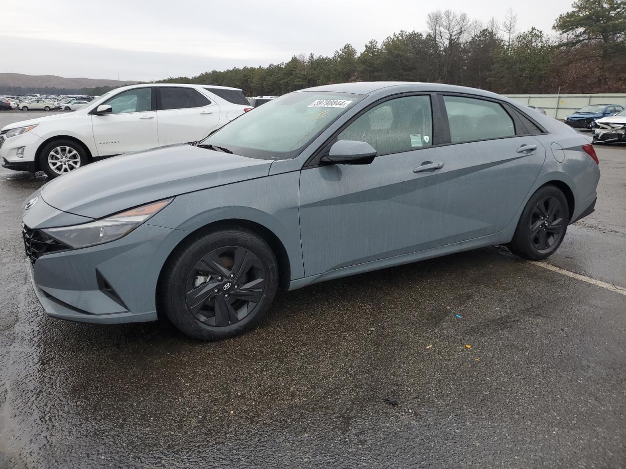 2022 HYUNDAI ELANTRA BLUE VIN:KMHLM4AJ3NU017015