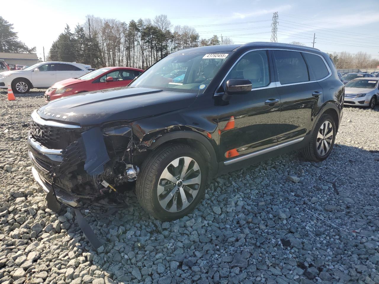 2022 KIA TELLURIDE S VIN:5XYP64HC3NG257805