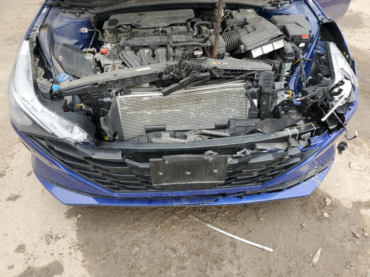 2023 HYUNDAI ELANTRA SEL VIN:KMHLS4AG1PU558934