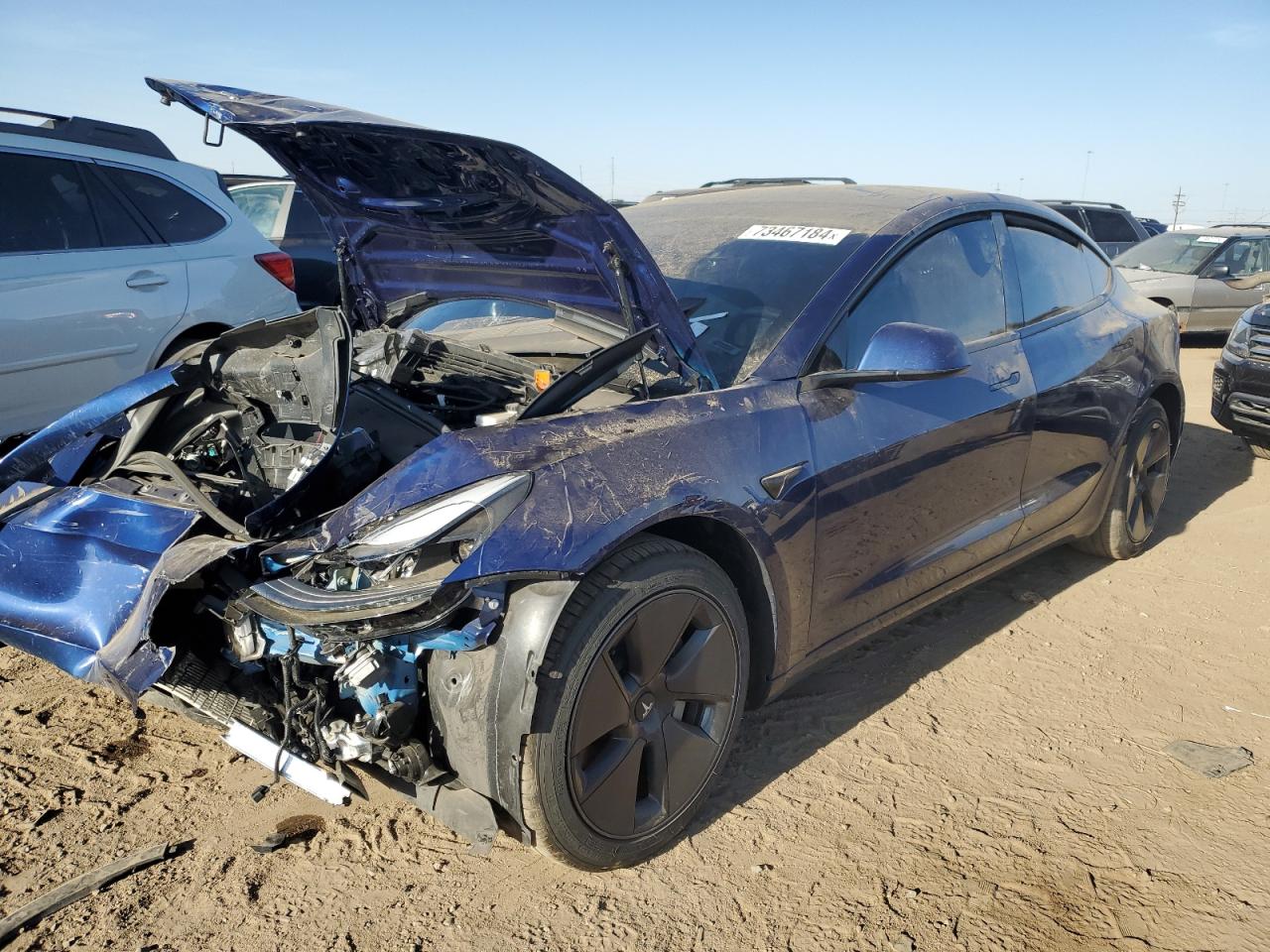 2023 TESLA MODEL 3  VIN:5YJ3E1EA4PF599812