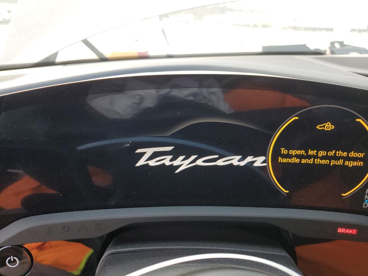 2022 PORSCHE TAYCAN  VIN:WP0AA2Y10NSA13050
