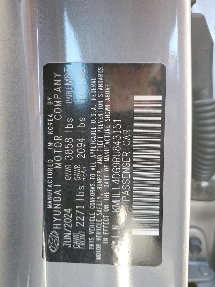 2024 HYUNDAI ELANTRA SE VIN:KMHLL4DG9RU843151