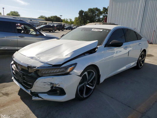 2022 HONDA ACCORD SPORT VIN:1HGCV1F34NA083537