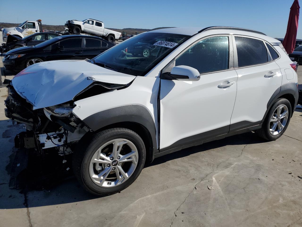 2022 HYUNDAI KONA SEL VIN:KM8K62AB0NU816124