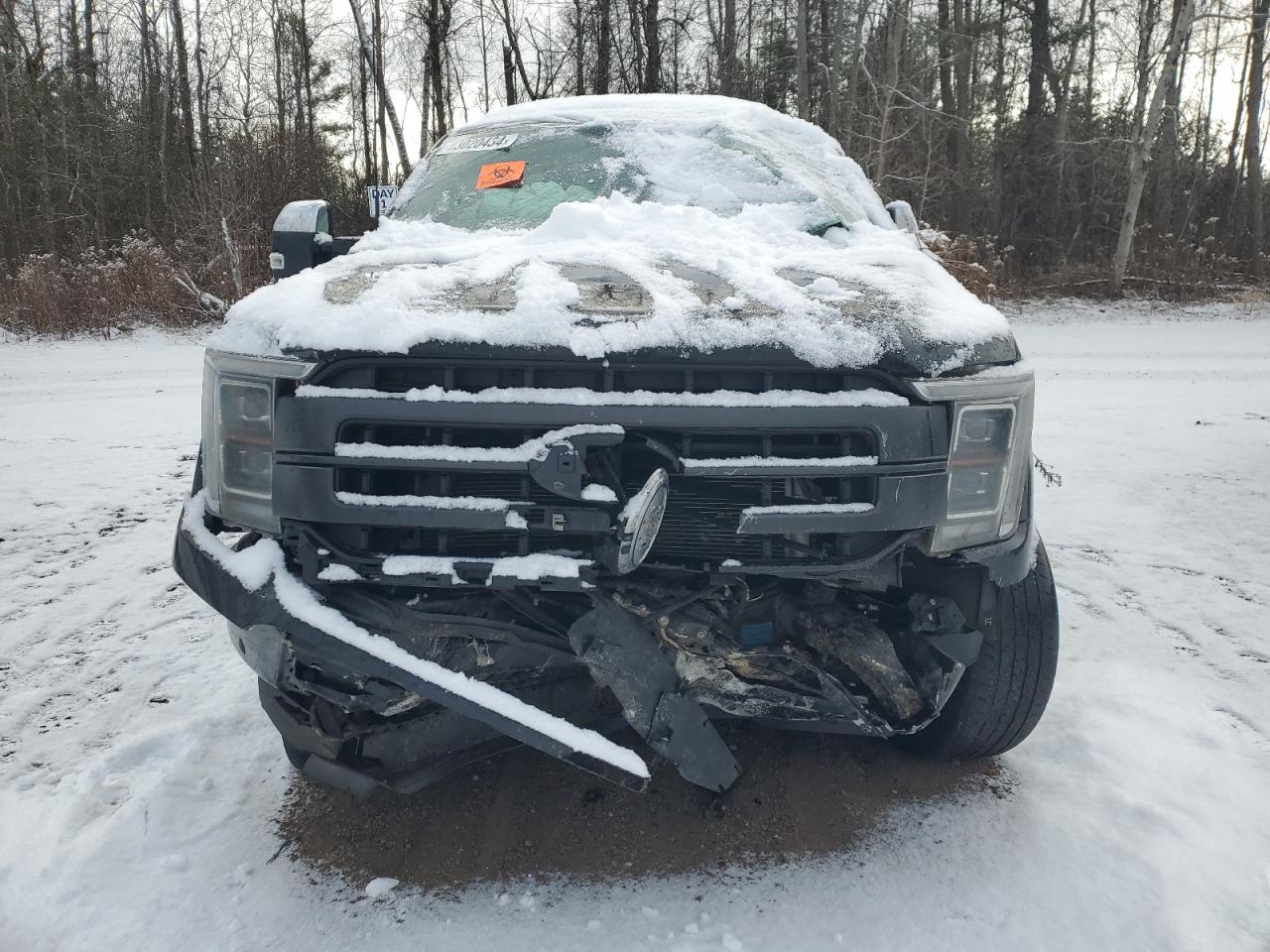 2022 FORD F150 SUPERCREW VIN:1FTFW1ED7NFB24586