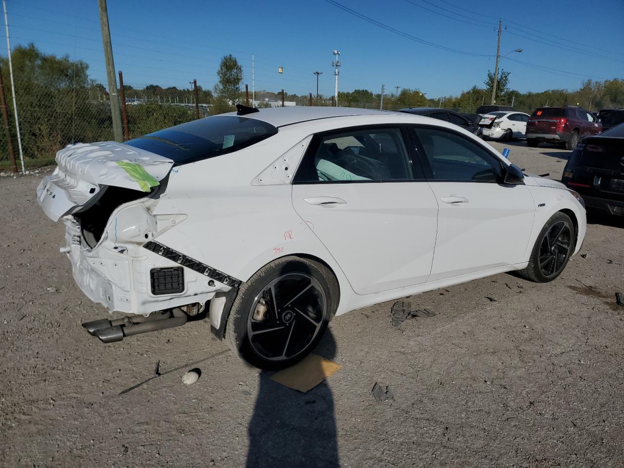 2023 HYUNDAI ELANTRA N LINE VIN:KMHLR4AF3PU586365