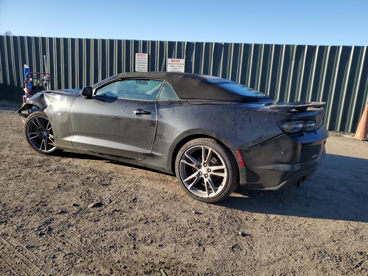 2022 CHEVROLET CAMARO LT VIN:1G1FD3DS1N0126816
