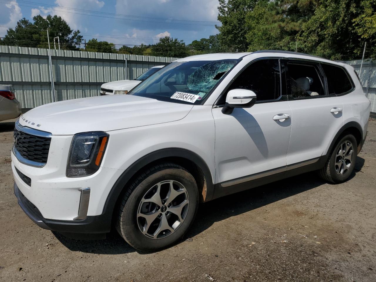 2022 KIA TELLURIDE EX VIN:5XYP34HC6NG300073