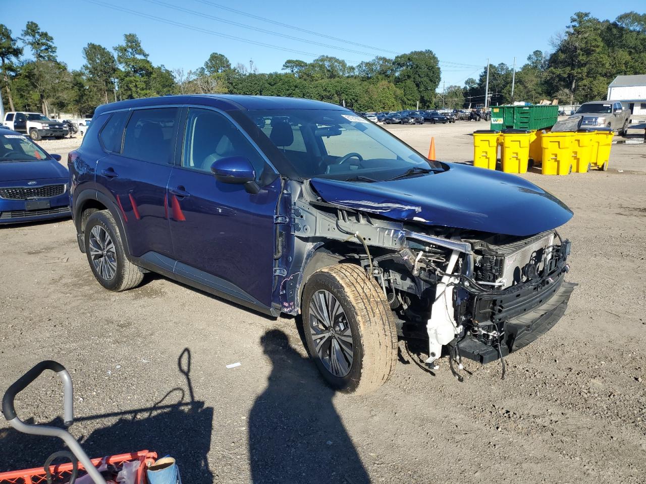 2022 NISSAN ROGUE SV VIN:5N1BT3BA8NC709199