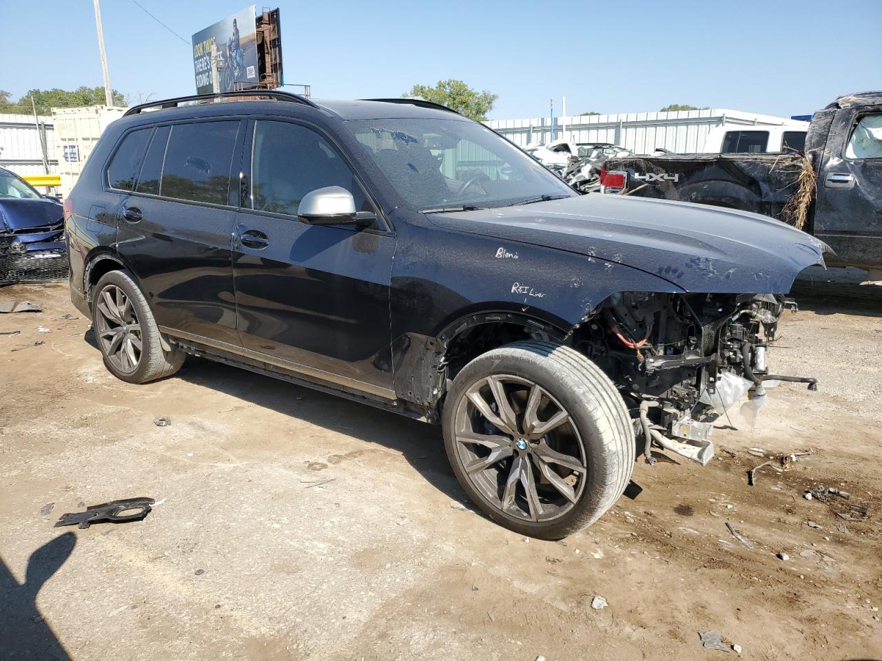 2022 BMW X7 M50I VIN:5UXCX6C07N9N08829