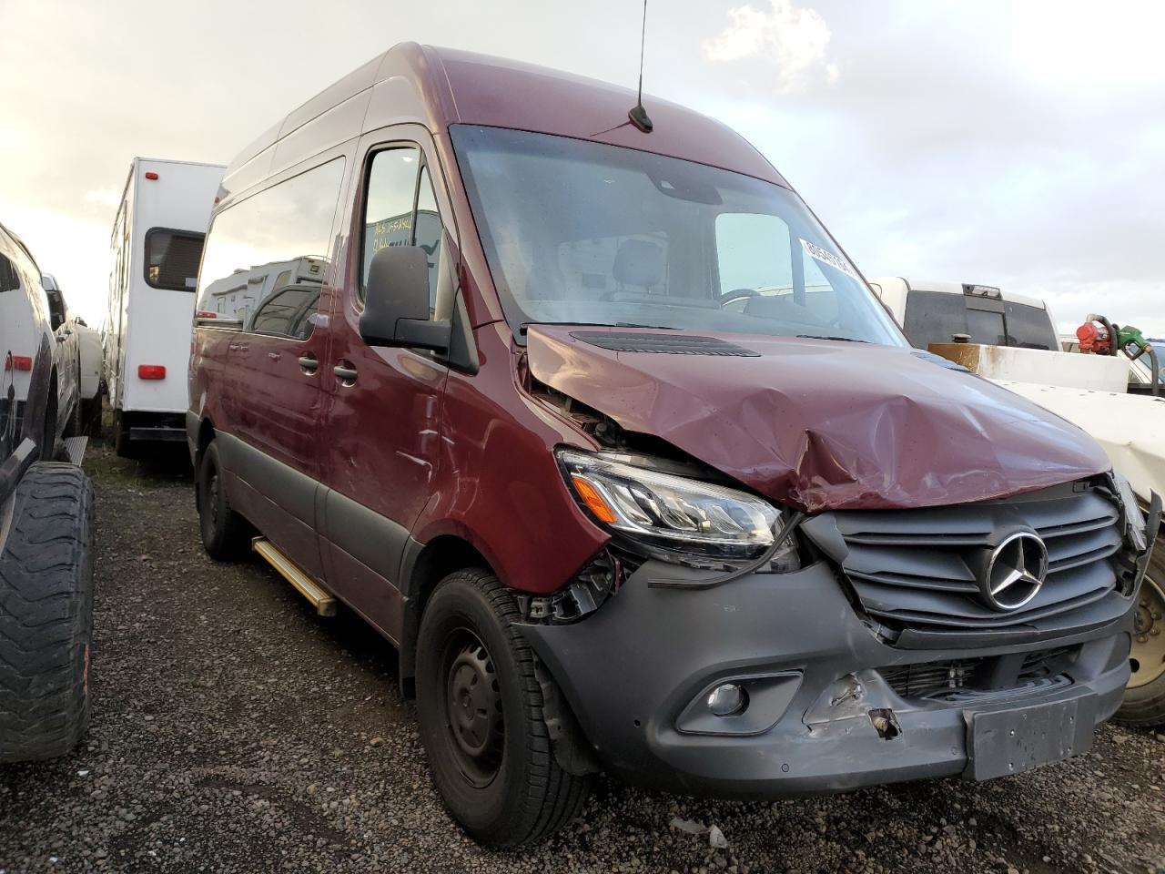 2022 MERCEDES-BENZ SPRINTER 2500 VIN:W1Z4DFHY9NT090071