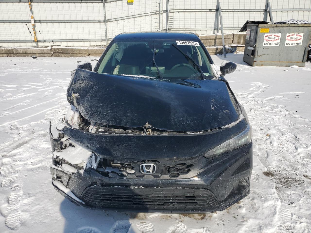 2023 HONDA CIVIC LX VIN:19XFL2H52PE016330