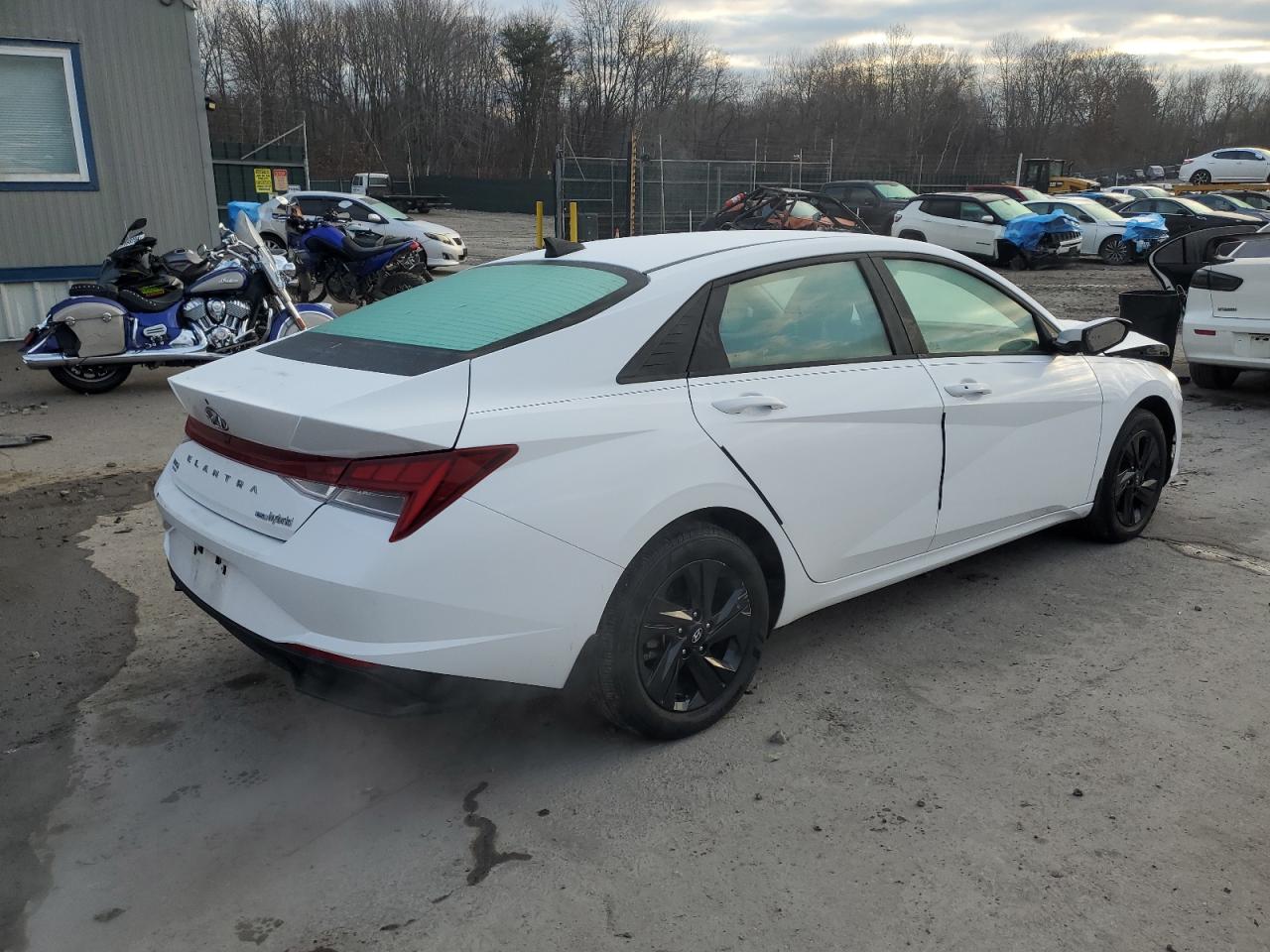 2023 HYUNDAI ELANTRA BLUE VIN:KMHLM4AJ2PU054737