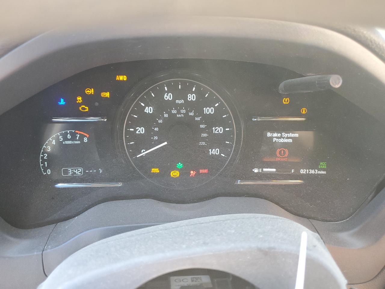 2022 HONDA HR-V EX VIN:3CZRU6H58NM727108