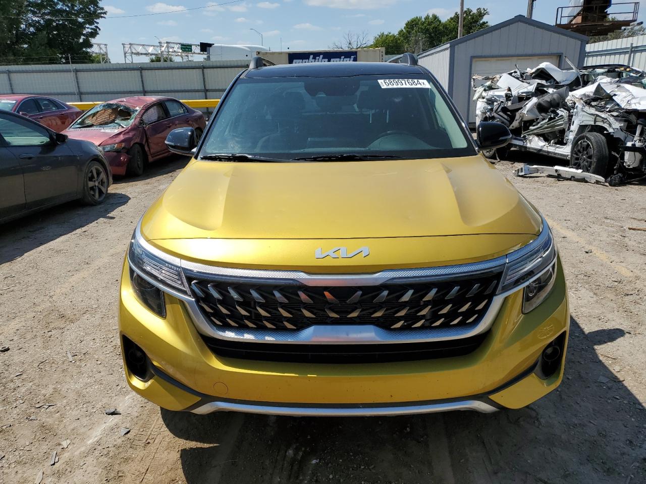2022 KIA SELTOS NIGHTFALL VIN:KNDEUCA25N7285613