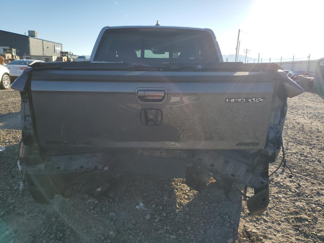 2022 HONDA RIDGELINE RTL VIN:5FPYK3F79NB019536