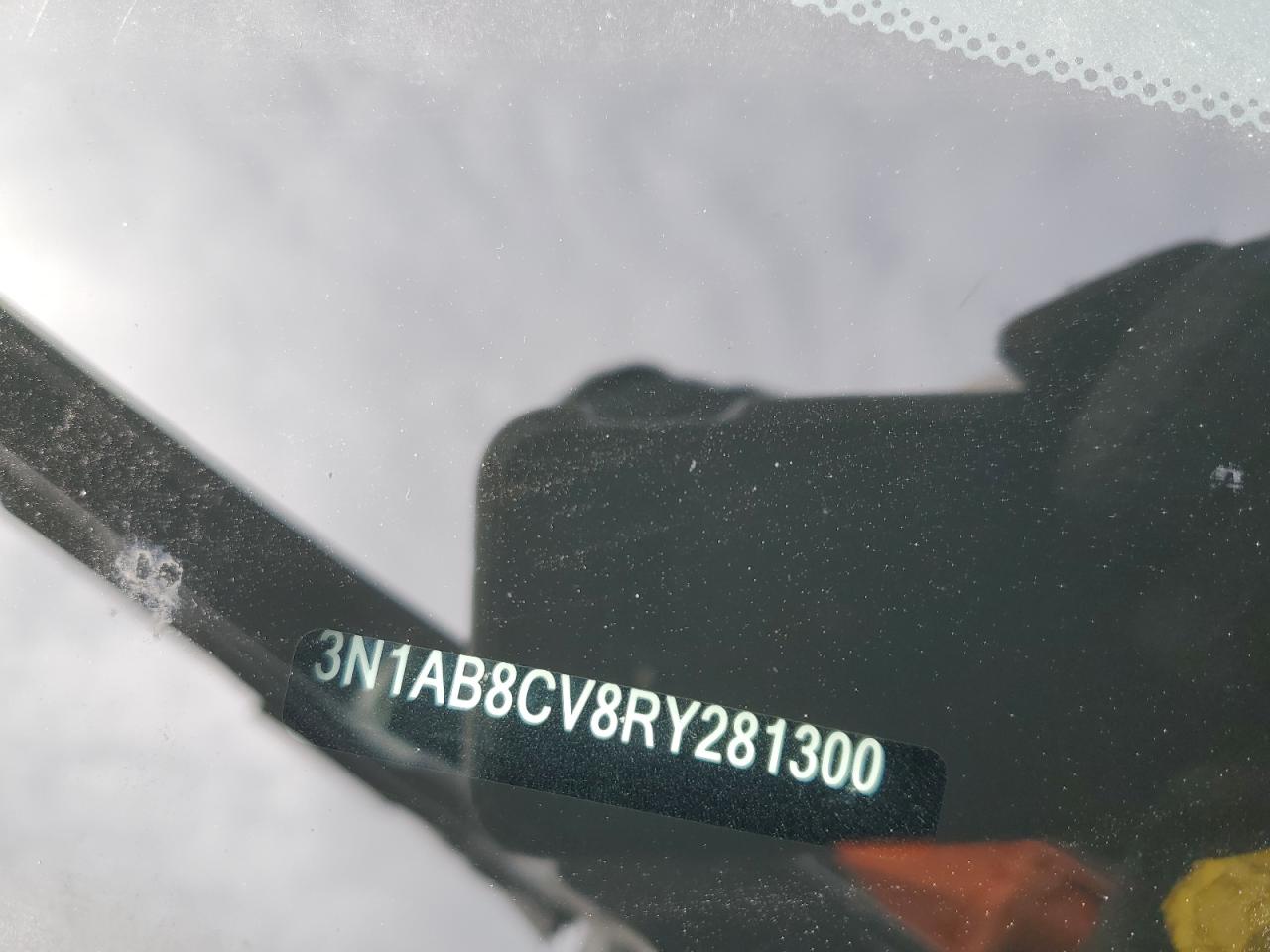 2024 NISSAN SENTRA SV VIN:3N1AB8CV8RY281300