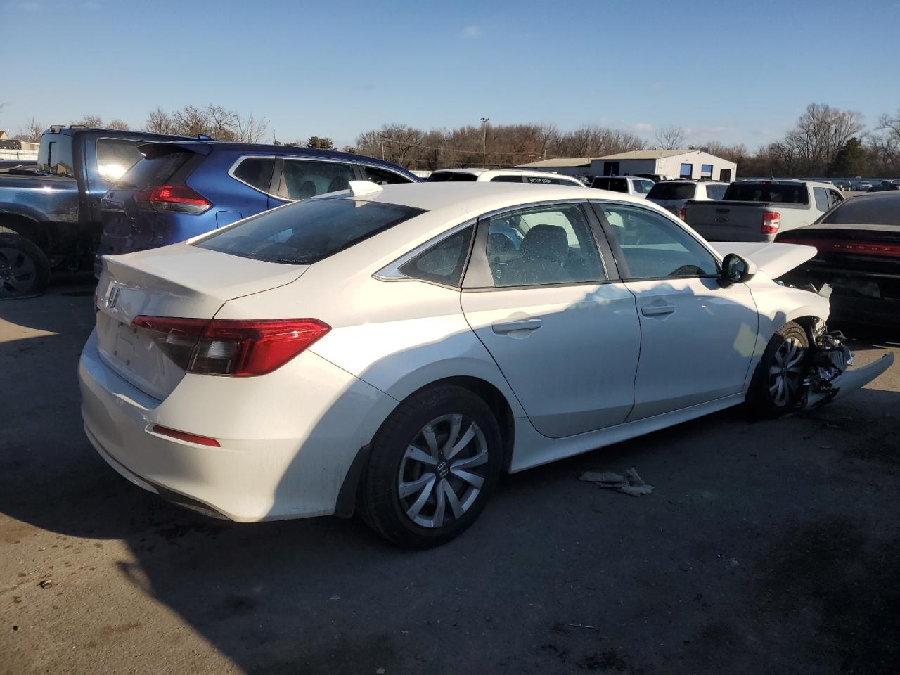 2022 HONDA CIVIC LX VIN:2HGFE2F21NH551848