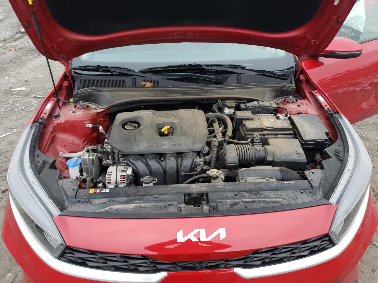2022 KIA FORTE FE VIN:3FAHP0HA9CR407790