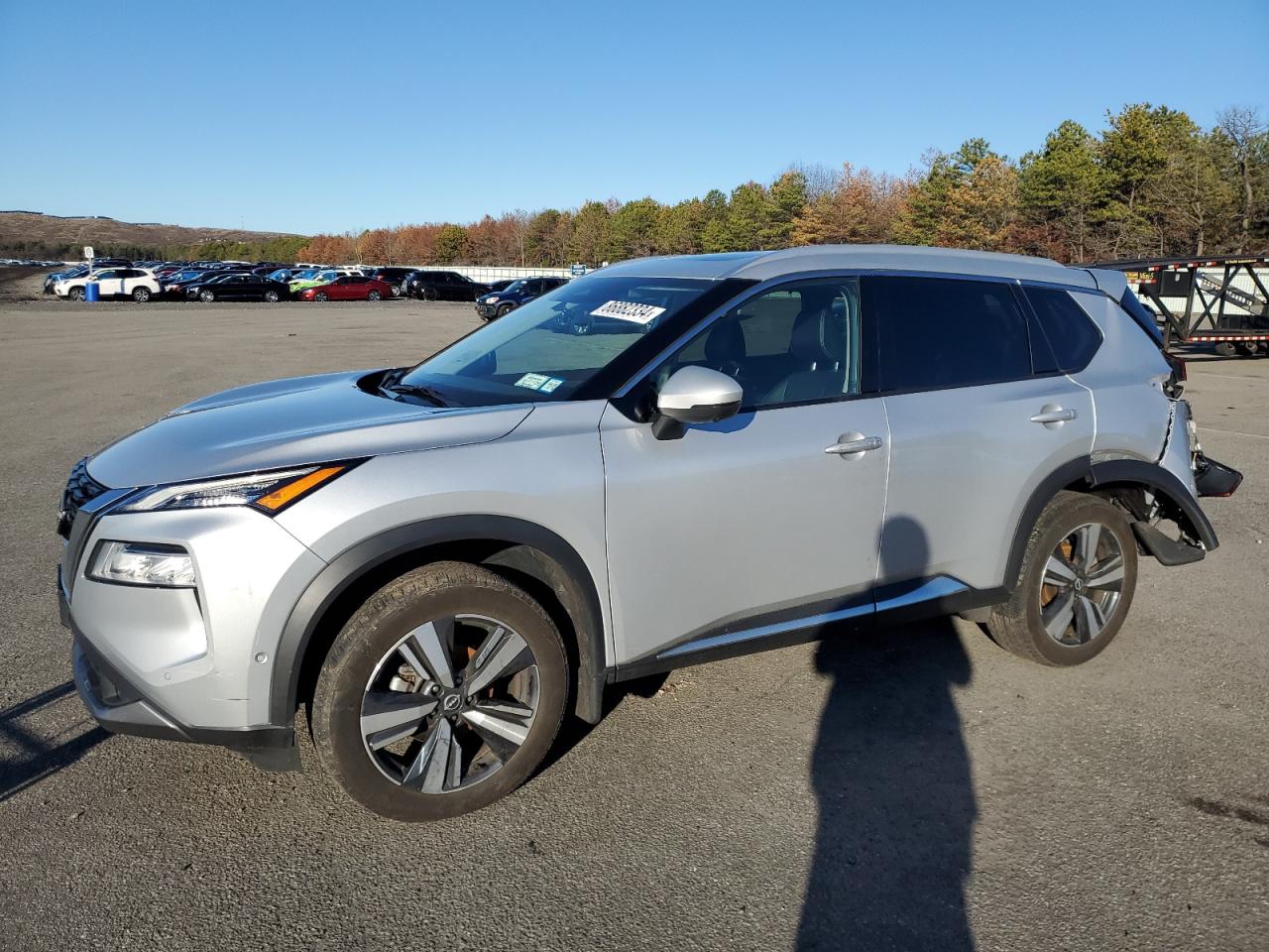 2022 NISSAN ROGUE SL VIN:5N1BT3CB6NC713601