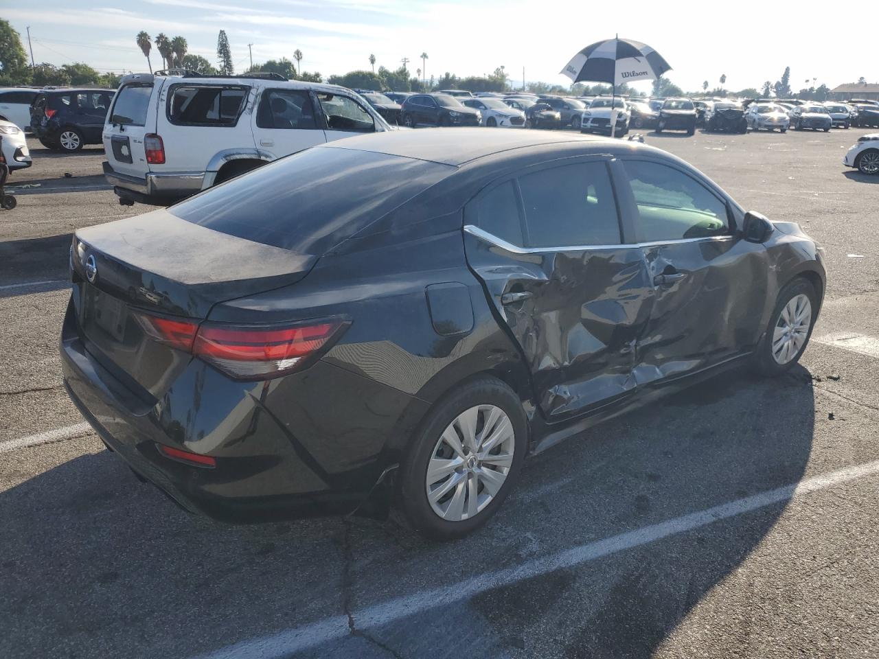 2022 NISSAN SENTRA S VIN:3N1AB8BV8NY227927