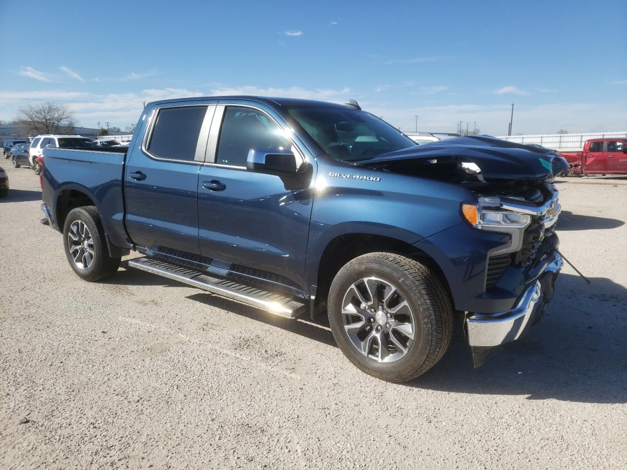 2022 CHEVROLET SILVERADO C1500 LT VIN:3GCPACED2NG653649