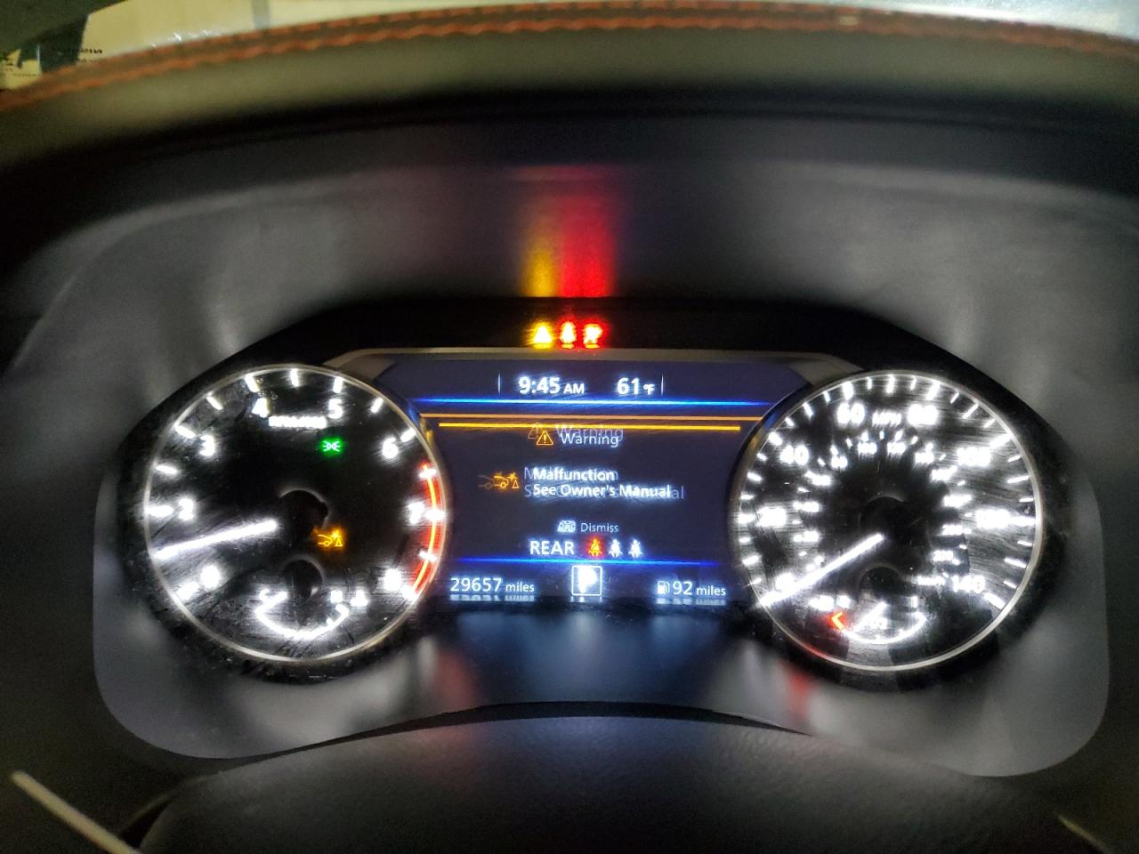 2024 NISSAN ALTIMA SR VIN:1N4BL4CW0RN315264