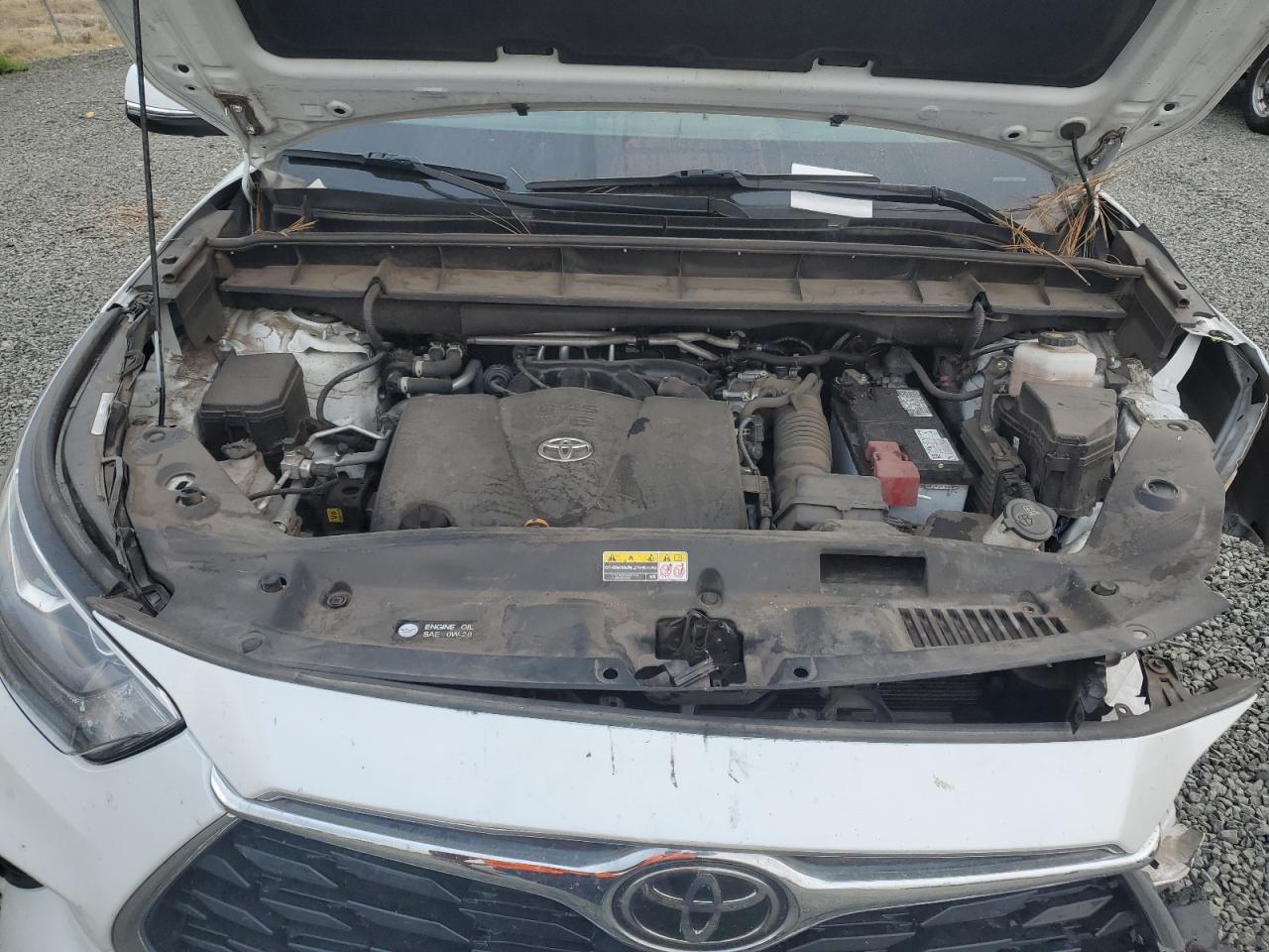 2022 TOYOTA HIGHLANDER PLATINUM VIN:5TDFZRBH5NS196044