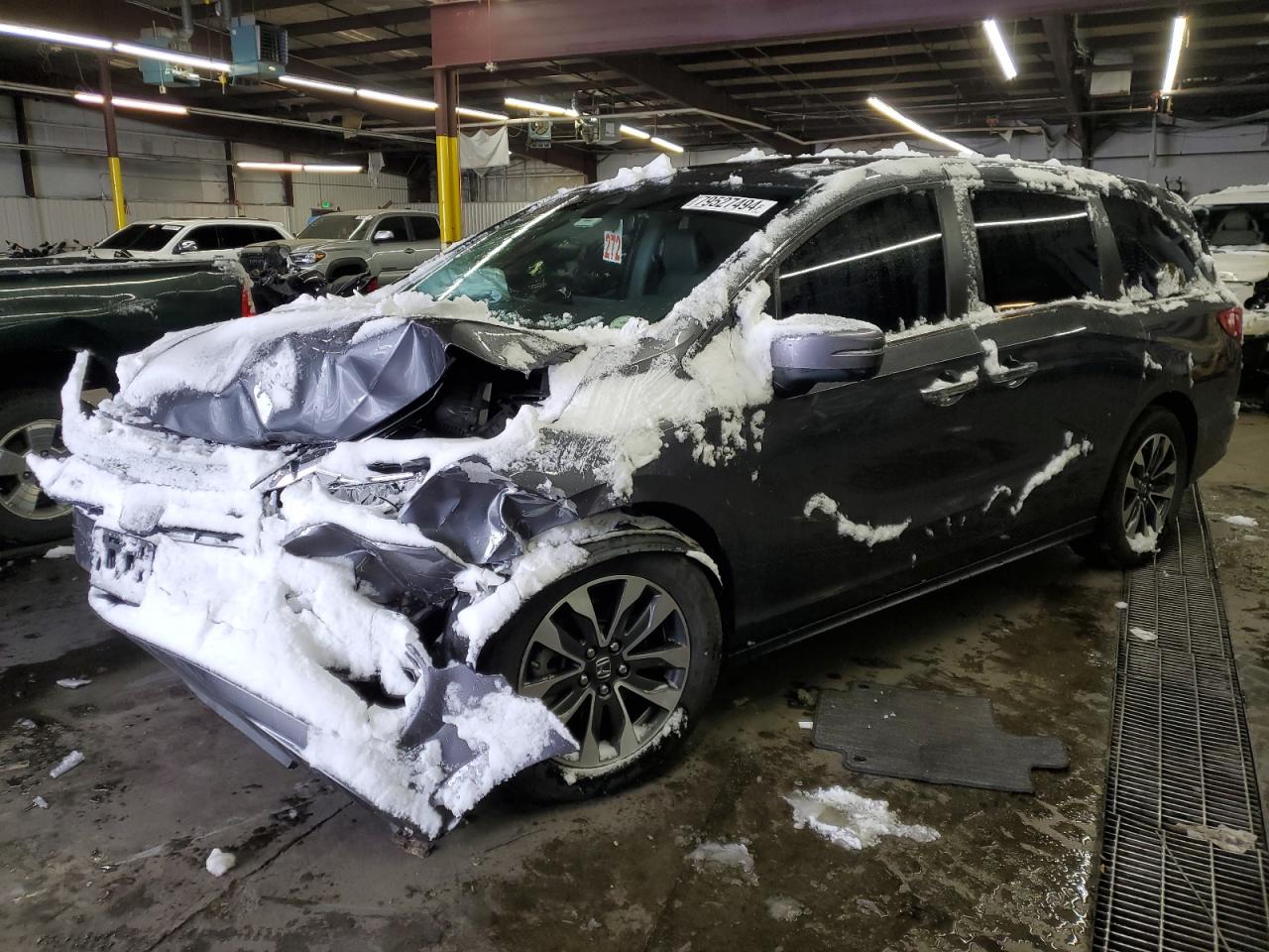 2023 HONDA ODYSSEY EXL VIN:5FNRL6H62PB054017