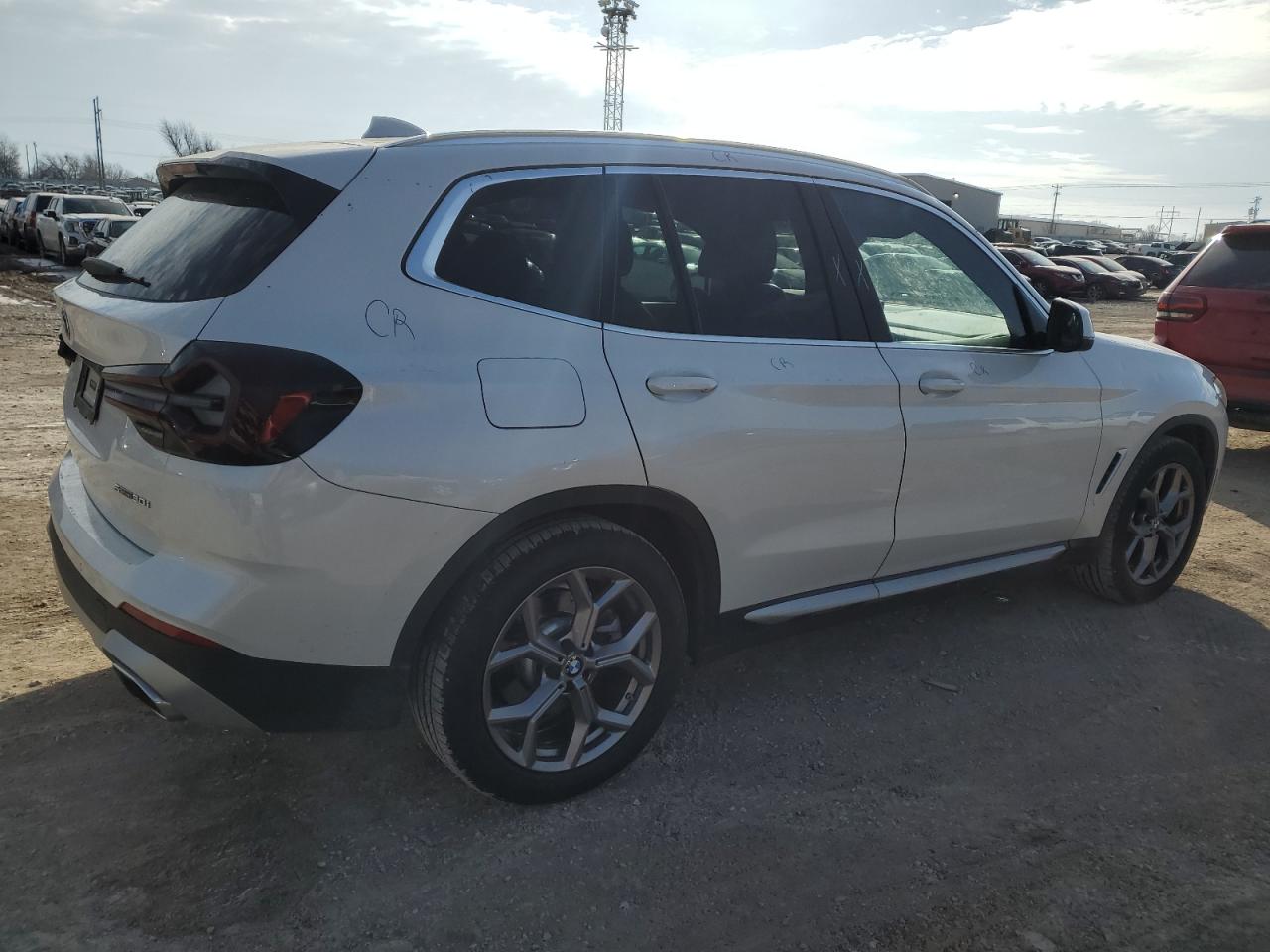 2022 BMW X3 SDRIVE30I VIN:5UX43DP03N9K69343