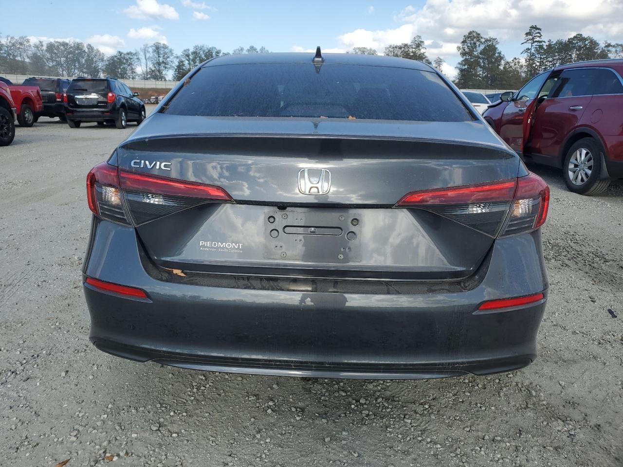 2022 HONDA CIVIC EX VIN:2HGFE1F71NH323693