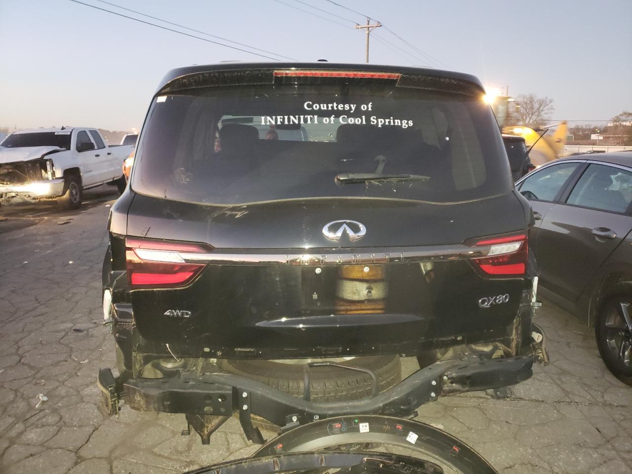 2023 INFINITI QX80 LUXE VIN:JN8AZ2AE2P9305607