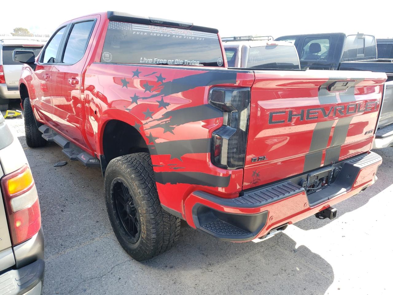 2022 CHEVROLET SILVERADO LTD K1500 RST VIN:1GCUYEEL4NZ235630