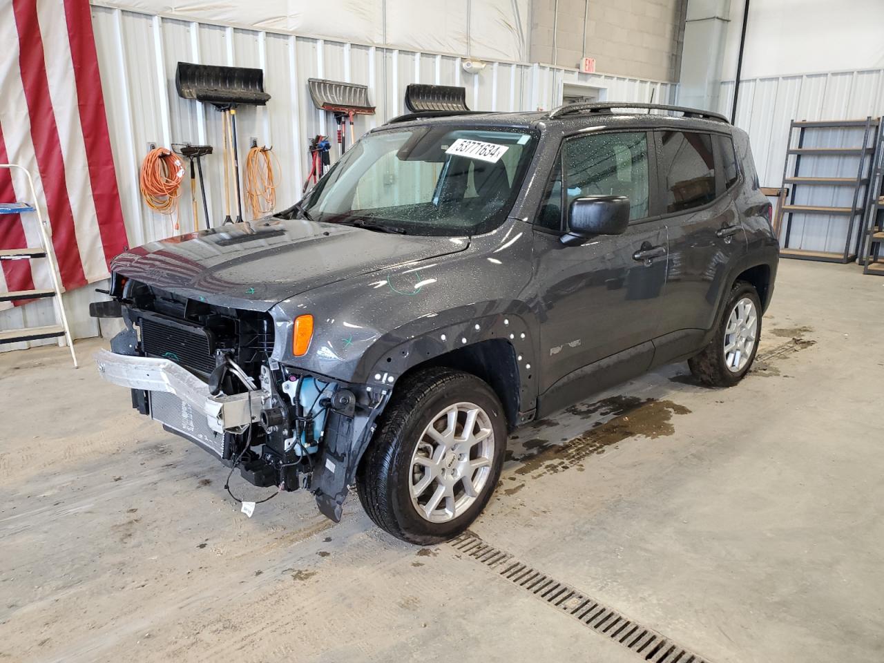 2022 JEEP RENEGADE LATITUDE VIN:ZACNJDB13NPN49058