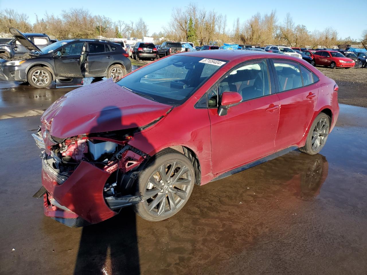 2024 TOYOTA COROLLA LE VIN:JTDBCMFE9RJ035881