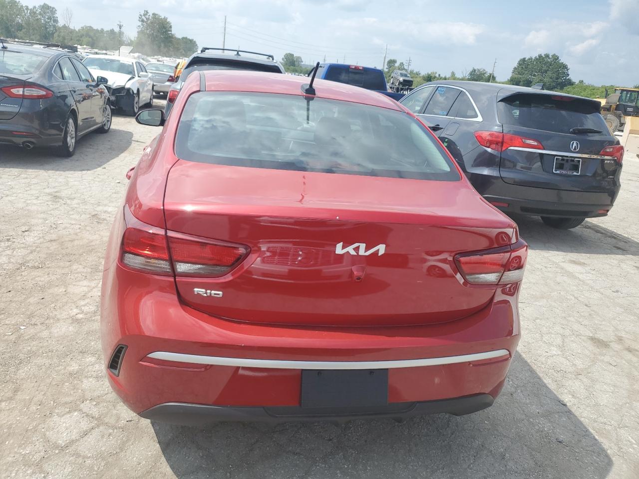 2023 KIA RIO LX VIN:3KPA24AD7PE607814