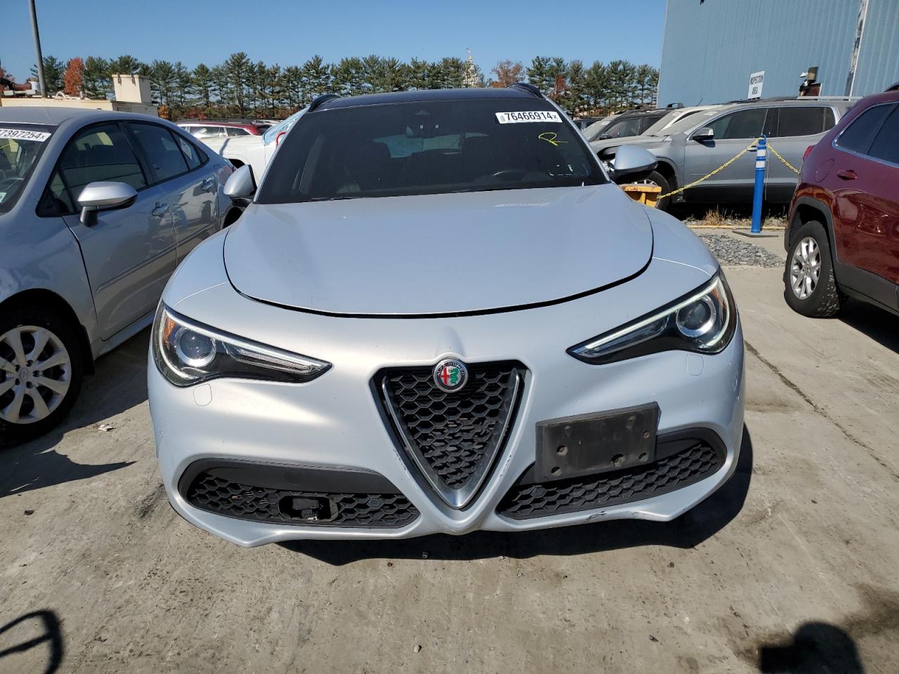 2022 ALFA ROMEO STELVIO TI VIN:ZASPAKBN7N7D29512