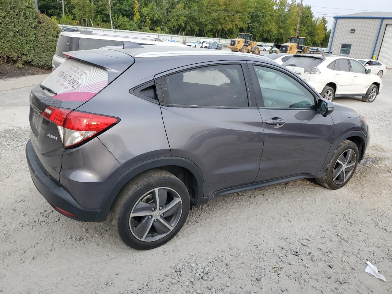 2022 HONDA HR-V EX VIN:3CZRU6H52NM758838