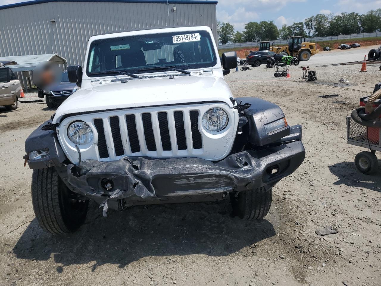 2022 JEEP WRANGLER UNLIMITED SPORT VIN:1C4HJXDNXNW227375