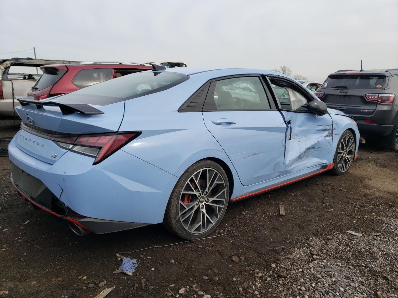 2022 HYUNDAI ELANTRA N  VIN:KMHLW4AK0NU002314
