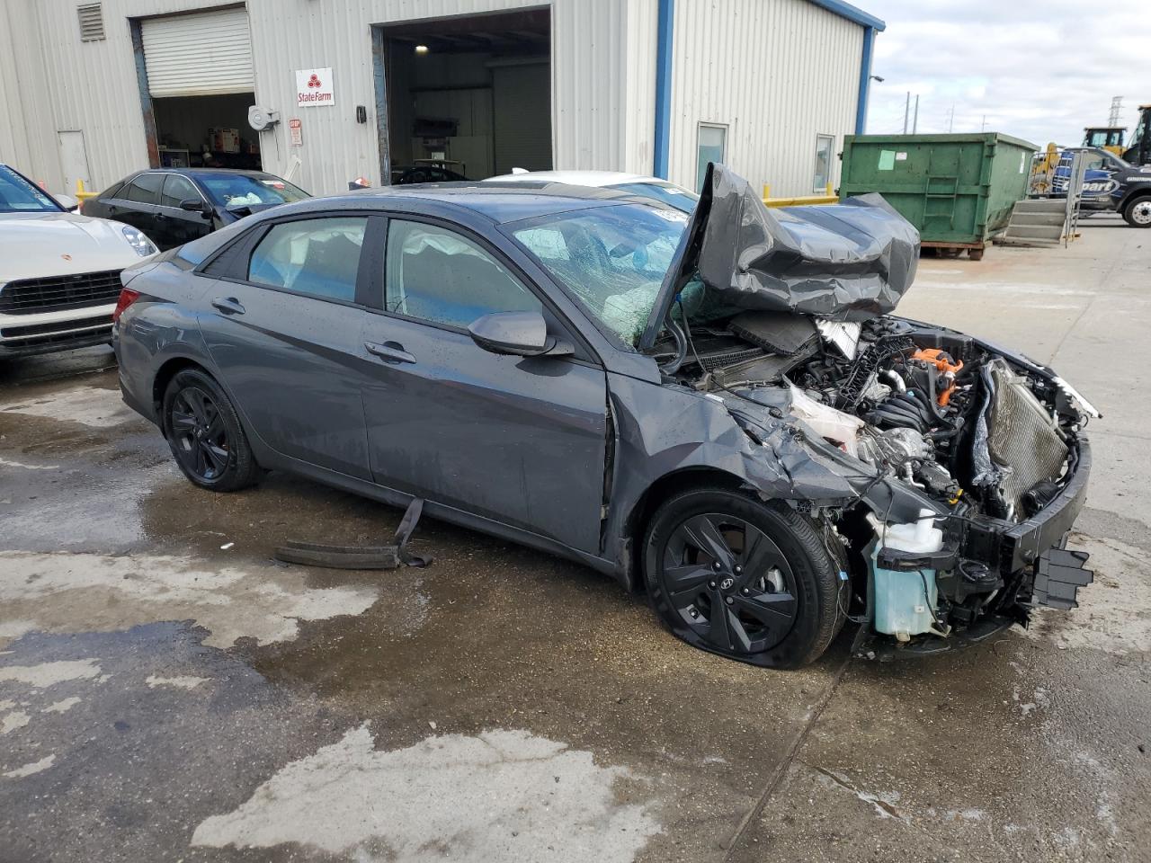 2023 HYUNDAI ELANTRA BLUE VIN:KMHLM4AJ5PU082077