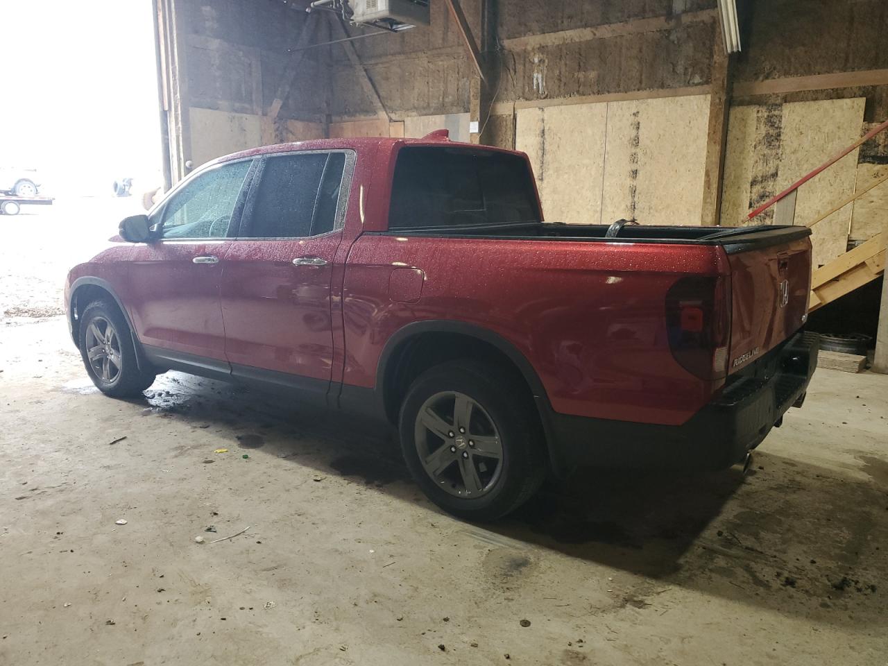 2022 HONDA RIDGELINE RTL VIN:5FPYK3F76NB011829